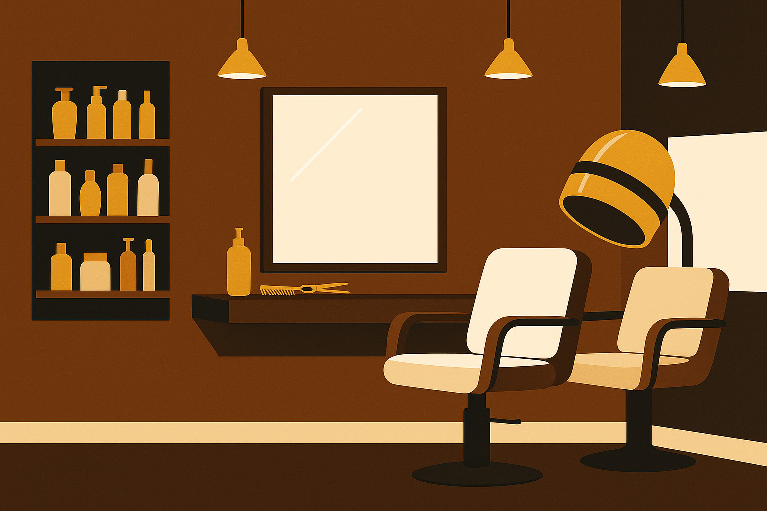 Golden Ash Hair Lounge website preview